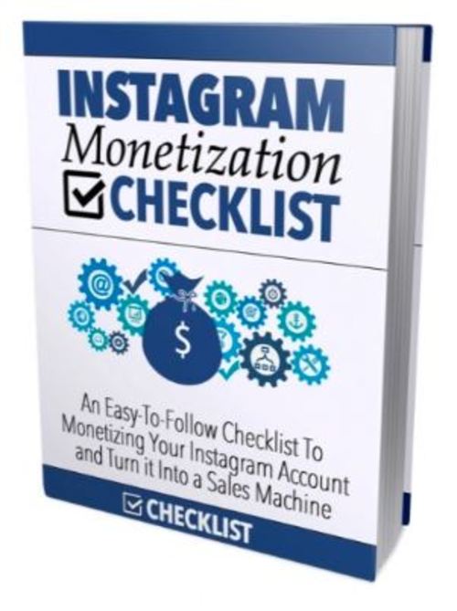 Product picture Instagram Monetization Checklist For Newbies